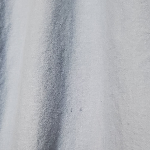 Light Blue Button Up Short Sleeve Shirt with Front Pocket - Picture 11 of 11